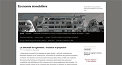 Desktop Screenshot of economieimmobiliere.com