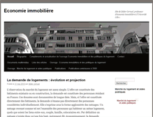 Tablet Screenshot of economieimmobiliere.com